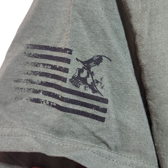 Men's Metal Mulisha Street Bike Motor Cross Armed Society Eagle T Shirt 2XL - Picture 4 of 5